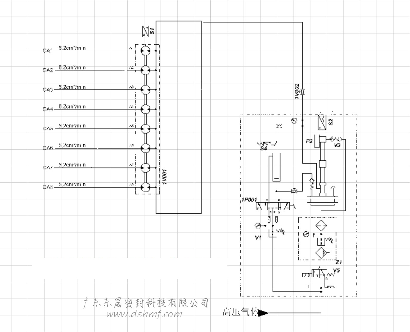 盾構機橡膠密封系統(tǒng)工作原理圖