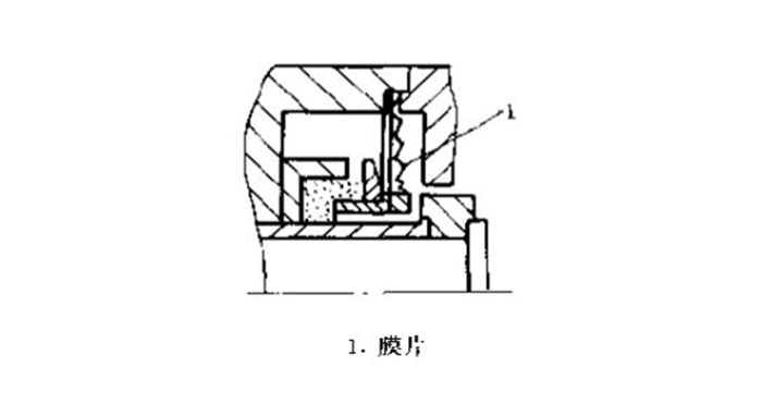 橡膠膜片密封件截面圖3