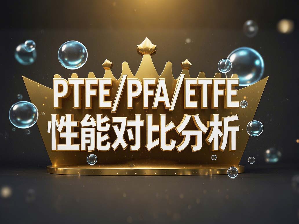 PTFE/PFA/ETFE環境造型案例丨工程氟塑料制品的核心材料性能對比分析！