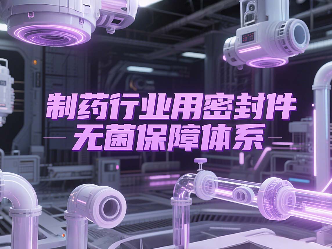 制藥行業丨雙層彈簧泛塞封密封件 ? 無菌保障體系！