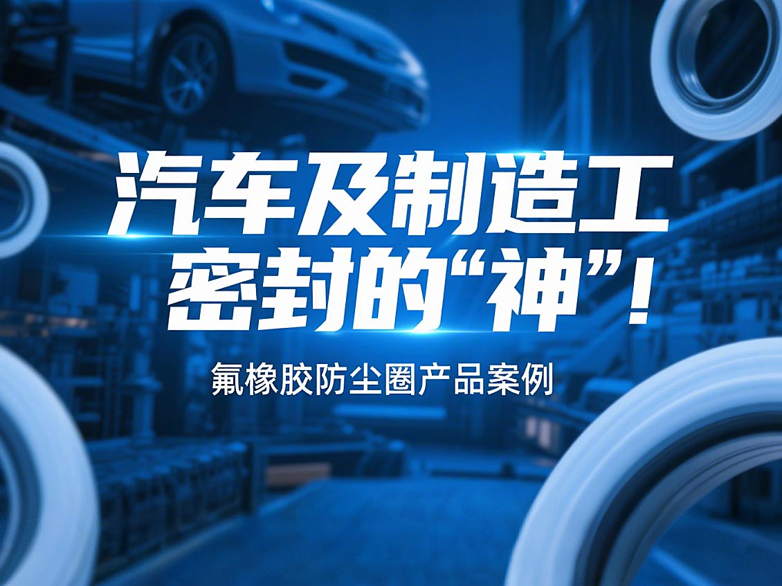 氟橡膠防塵圈產(chǎn)品案例 ? 汽車(chē)及制造工業(yè)密封的“神”！