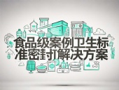 軸孔用PTFE油封密封件+食品加工設備案例丨中的高衛(wèi)生標準密封解決方案！?